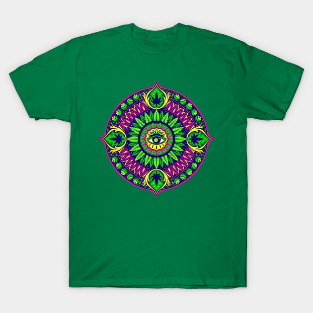 Pot Mandala T-Shirt by machmigo